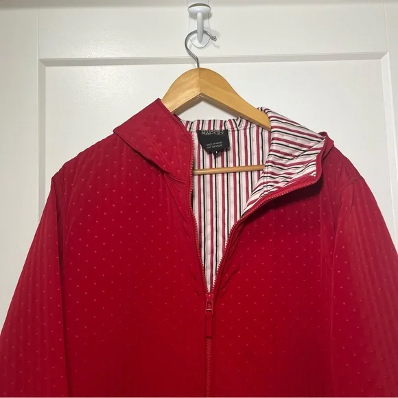 HILARY RADLEY - Vintage Red Quilted Jacket - Women’s L - Picture 2 of 13